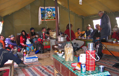 Tea tent