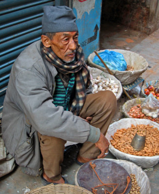 Peanut seller