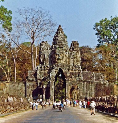 South gate, Angkor Thom