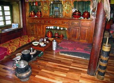 Tibetan home