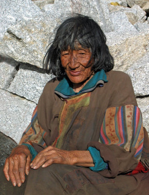 Old lady, Daocheng