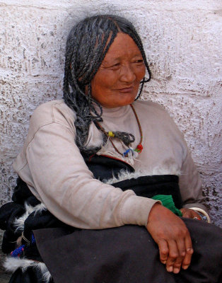 Woman in Barkhor