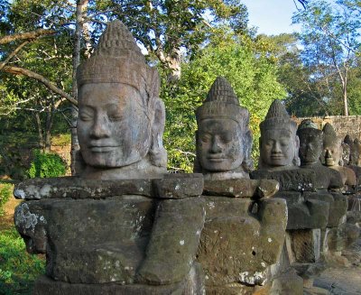 South gate, Angkor Thom