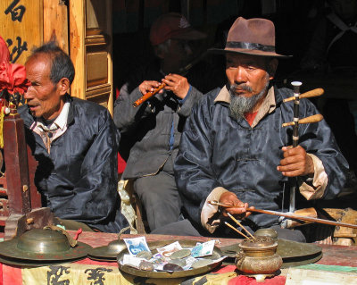 Naxi musicians, Baisha