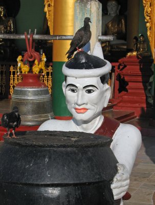 Temple figure