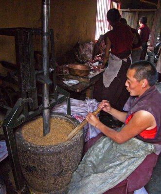 Monastery kitchen