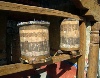 Prayer wheels