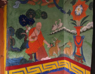 Monastery mural