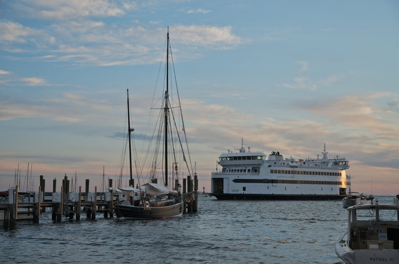 Ferry coming in