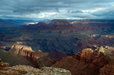 Morning light at Desert View