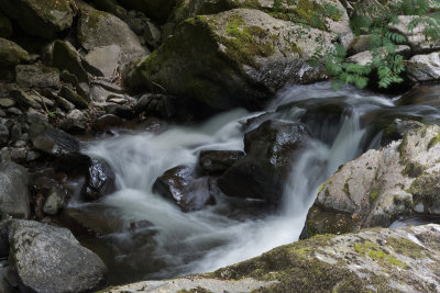 Small cascade on the river Lyn