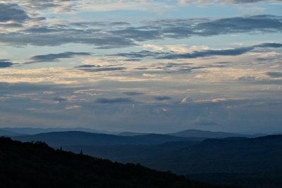 Twilight in Franconia Notch