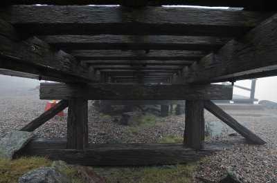 Under the tracks