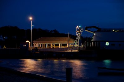 Loading the ferry