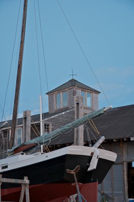 Boatyard twilight