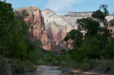 View towards Angels Landing