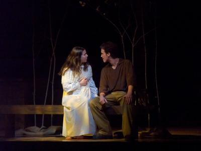 John Proctor and Abigail Williams