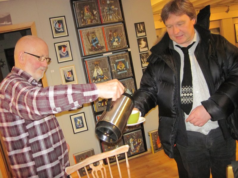 Tími kominn á kaffi