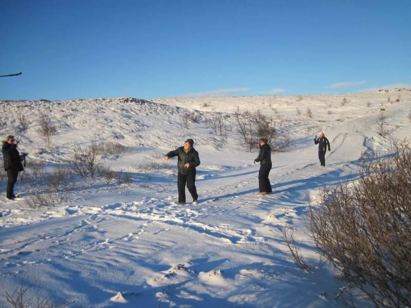 Halla kastar til Hornafjarðar