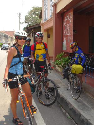 we found Kancil guest house at last....