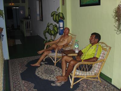 back at Kancil guest house