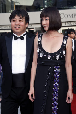 Ayumi ito and Nishikori Yoshinari hit the red Carpet in the 36 th Montreal World Film Festival 2012