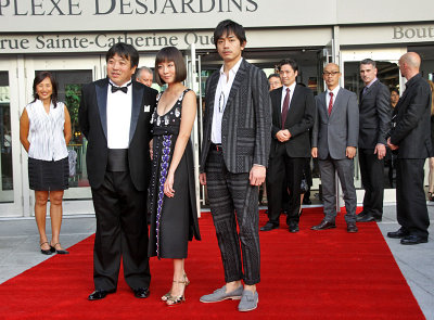 Ayumi Ito-Sho Aoyagi Ayumi ito and Nishikori Yoshinari hit the red Carpet in the 36 th Montreal World Film Festival 2012