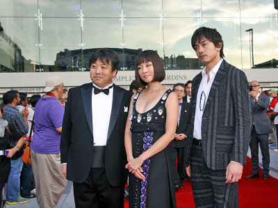 Ayumi Ito-Sho Aoyagi-Nishikori Yoshinari at the Montreal World Film Fest. 2012