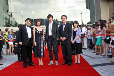 Ayumi Ito-Sho Aoyagi Ayumi ito and Nishikori Yoshinari hit the red Carpet in the 36 th Montreal World Film Festival 2012