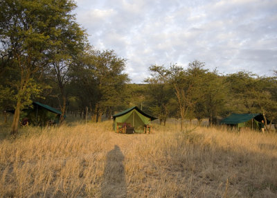 Leaving camp