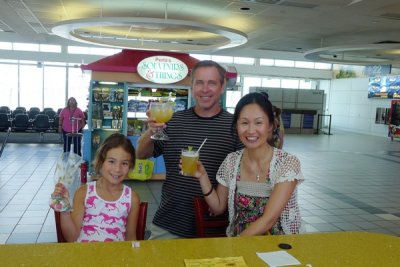 Margaretta at San Juan airport