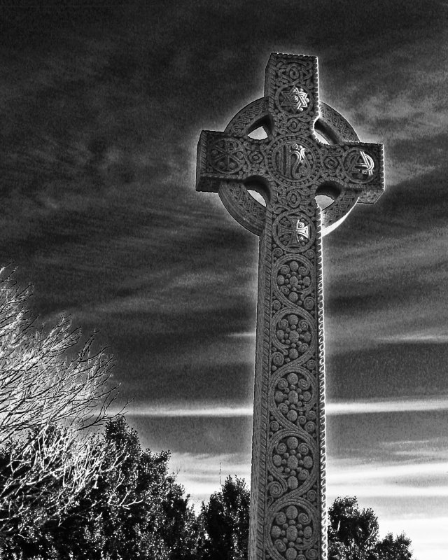 Black and White Cross