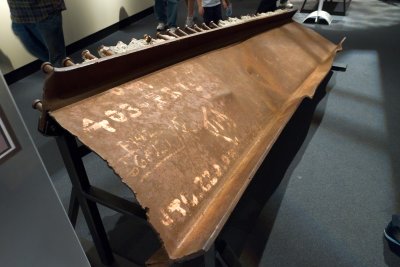 9/11 Exhibit - Beam from the World Trade Center