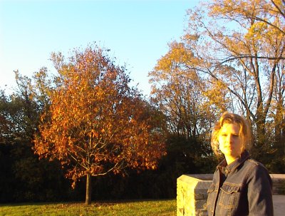 Watching Sunset from Mt. Storm, 1 (10/24/2004)