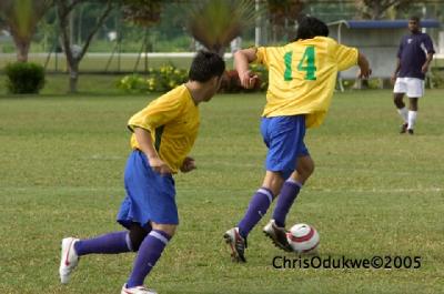 A Football match