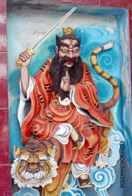 Mural from a Chinese Temple
