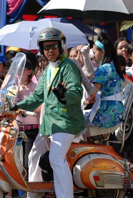Brunei Shell participant .. on your bike...
