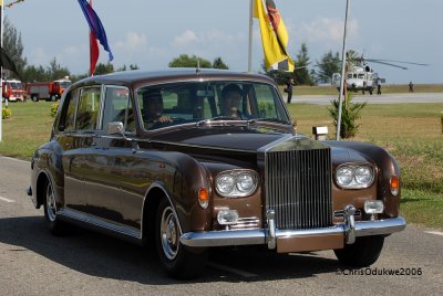 Brown Rolls Royce