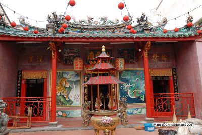 Entrance to Chinese Temple