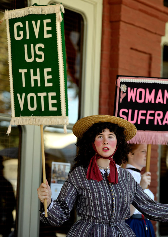 Womens Suffrage Rally