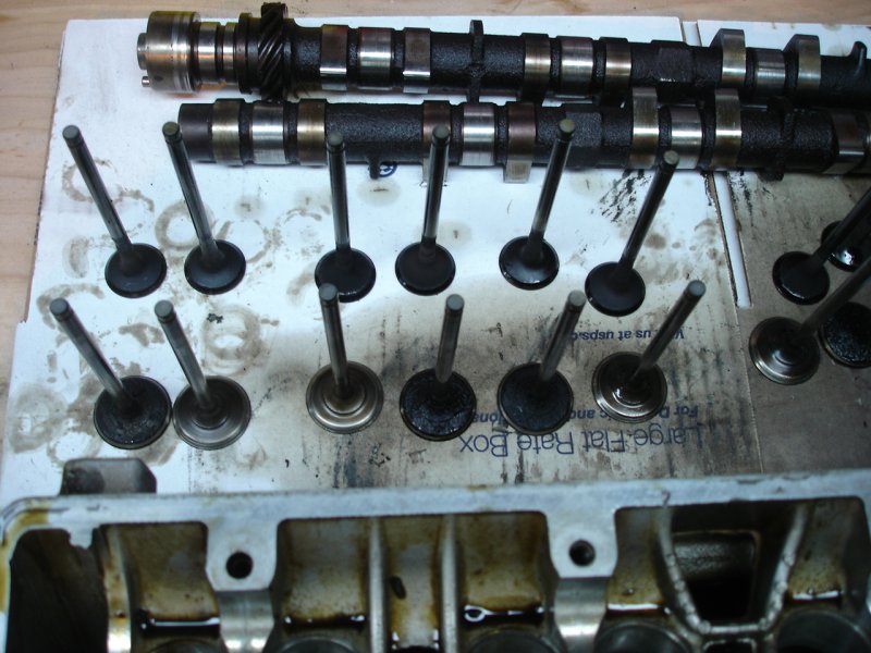 Disassembled head