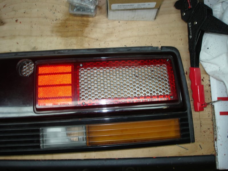 Redone rear taillights