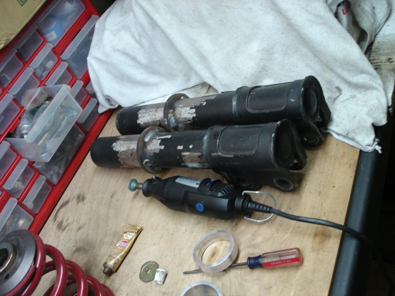 Struts re-welded