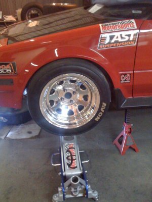 Ride height test front
