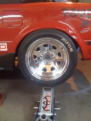 Ride height test rear