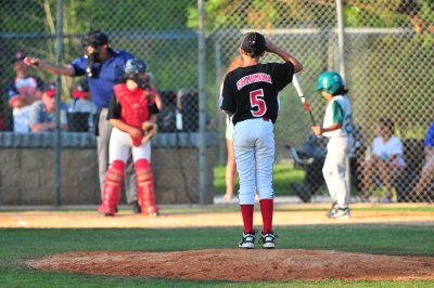 Tyler pitching in the 5th.....