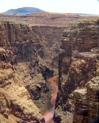 Little Colorado River Gorge, zoomed in
