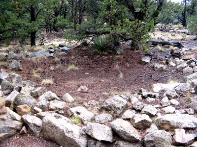 Tusayan ruins--small kiva