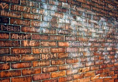 names on the wall  064