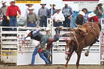 flying dismount - Rodeo